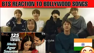 Bts reaction to Bollywood song|main agar samne aa bhi jaya karu||dinu moreo/bipasha Basu#btsreaction