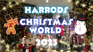 Harrods Christmas World | 2023 | London |