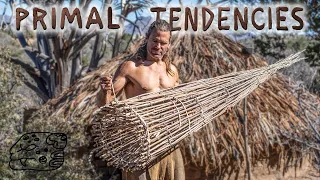 Making a Primitive Double Basket Fish Trap (episode 36)