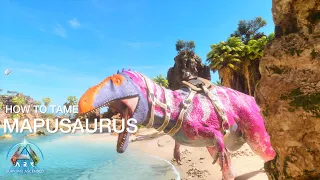 Mapusaurus Taming Guide & abilities in Ark Survival Ascended ll Prehistoric Beasts 2 ASA