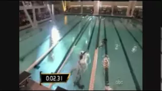 Shaq Strips Down To Swim Bikini And Races Michael Phelps!