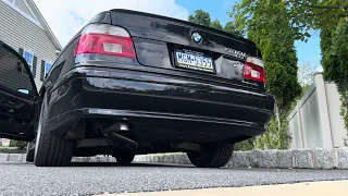 E39 2001 540i Exhaust (Turner Motorsport Muffler Delete