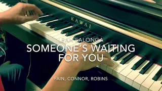 Someone’s Waiting for You piano cover with lyrics