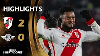 River Plate vs. Libertad 2-0 Resumen | Copa Libertadores 2024