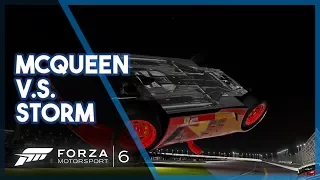 Forza Motorsport 6 | Lightning McQueen v Jackson Storm! (Cars 3 Recreation)
