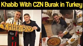 Khabib With CZN Burak in Turkey | Czn Burak Khabib Video