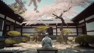 Flute Music | Meditation in the Japanese garden - relaxation, meditation, healing