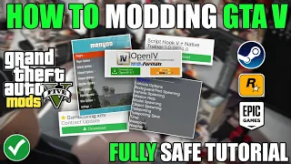 GTA V - HOW TO MODDING GTA 5 WITH SAFETY | EASY MODS INSTALLATION VIDEO | SHIVAXD