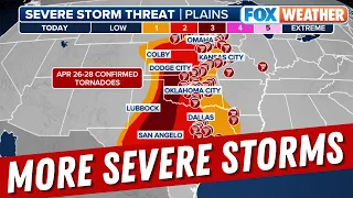 More Tornadoes Possible In Central US As Multiday Severe Weather Event Continues