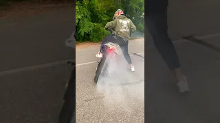 Husqvarna 701 Burnout #bikelife