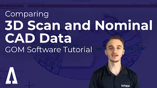 Comparing Actual and Nominal CAD Data in GOM Software