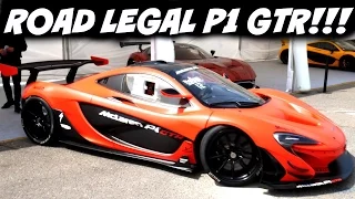 FIRST ROAD LEGAL MCLAREN P1 GTR!!