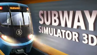 Играем в игру Subway Simulator 3d▶(Проехали всю ветку?🫢)▶Стали машинистами номерного состава!😱