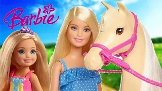 Barbie boi się koni 🐴 film z lalką Barbie