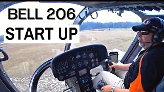 BELL B206 START UP