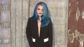 Sky Ferreira and more attending the Givenchy Spring Summer 2016 Fashion Show in NYC