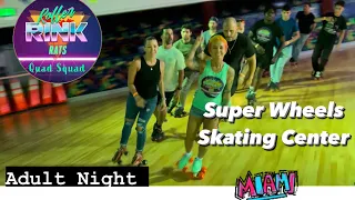 LIVE: Miami Florida Shuffle Skating Uncut RAW Footage Roller Rink Rats at Super Wheels Miami FL