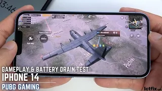 iPhone 14 PUBG Mobile Gaming test | Apple A15 Bionic