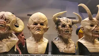 Immortal Mask Hollywood Transworld 2022, hundreds mask. Plus more walk through at tradeshow.