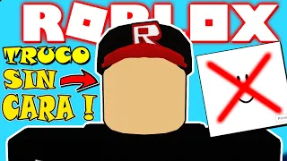 ⭐Consigue *GRATIS* LA CABEZA SIN CARA en ROBLOX! (Truco Cara Invisible) FUNCIONA! ✅