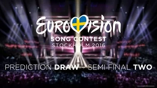 Eurovision 2016 - My Running Order - Semi-Final 2 (Recap)