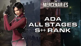 RE4 Remake Mercenaries - Ada - All Stages - S++ Rank