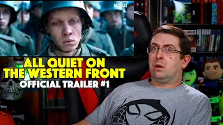 REACTION! All Quiet on the Western Front Trailer #1 - Daniel Brühl Movie 2022