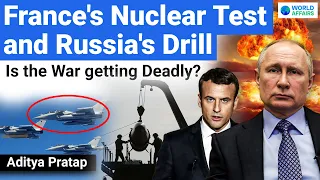 Is Russia-Ukraine War Getting Deadly? France test-fires Nuclear Missile | World Affairs