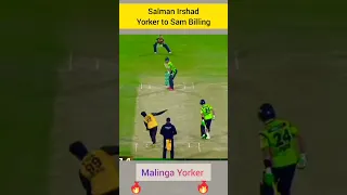 Pakistani Malinga Yorker wicket #shorts #cricket #youtubeshorts #psl8 #cricketshorts #viralvideo