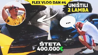 UNIŠTIO SAM DVA LAMBORGHINI-JA U DUBAIJU - UDARIO U ZID *šteta 400.000e*