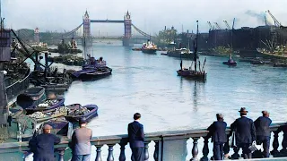 A Trip to London in 1932 | Restored and in Color