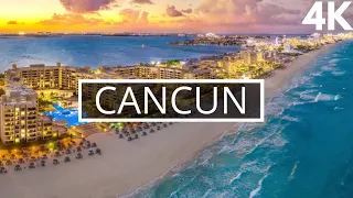 Cancun Drone Footage 4K - Mexico Drone View