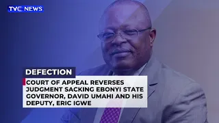 Court Of Appeal Reverses Judgment Sacking Governor David Umahi Over Defection