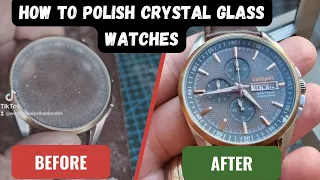 [4K] Easy Scratch Removal for Crystal Watch Glass: A Step-by-Step Guide HOW TO DIY