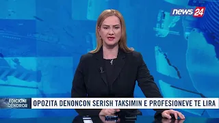 4 maj 2024 Edicioni i Lajmeve në News24 në studio Ola Bruko (Ora 19.00)