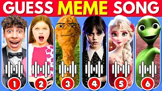 GUESS MEME & WHO'S SINGING🎤🎵🔥 Lay Lay, King Ferran, Salish Matter, Elsa, MrBeast, Pomni, Tenge Tenge