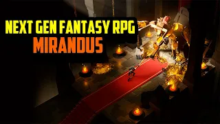 Mirandus - gameplay fantasy MMORPG нового поколения, Gala Games, блокчейн, NFT, stress test