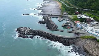 航拍日誌第四十四集 大里漁港海蝕平台