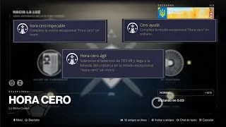 Misión Excepcional "Hora Cero" en Solitario sin Morir (Nueva Versión) - Hacía la Luz [Destiny 2]