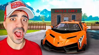 اشتريت سيارة اسطورية بسعر خيالي من المزاد ( محاكي محل السيارات #4 ) - Car For Sale Simulator !! 😍🔥