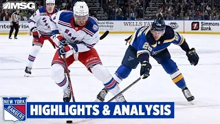 Rangers Blown Out By Blues, 6-2 | New York Rangers