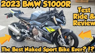 2023 BMW S 1000 R TEST RIDE AND REVIEW !! #BMW #s1000r #testride #review #bikelife