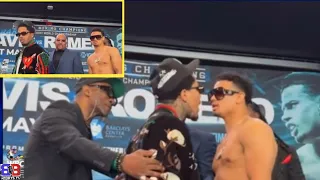 SAVAG£: GERVONTA "TANK" DAVIS AND ROLANDO "ROLLY" ROMERO NEARLY COMES TO BLOWS AFTER HEATED FACEOFF