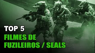 5 Melhores FILMES de FUZILEIROS / SEALS