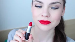 MAC LIPPENSTIFTE + Swatches I  MAC LIPSTICK COLLECTION II MAZZURAA