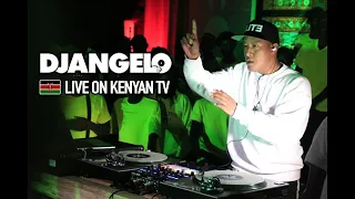 DJ ANGELO - Live On CitizenTV Kenya (10 Over 10 Show)