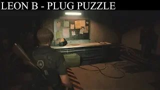 Resident Evil 2 Remake: Leon B Scenario - Plug Puzzle Solution