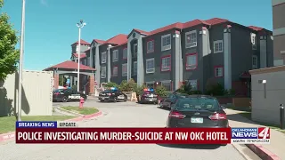 Police investigate possible murder-suicide at OKC hotel
