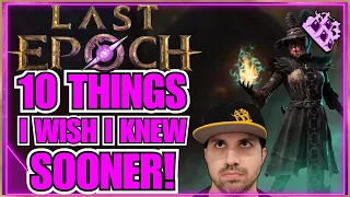 Last Epoch New Player Tips!! Don't Make These Mistakes!! Bootcamp Series!!