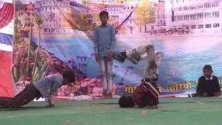 Riva Riva stunt by mrun balika school boys